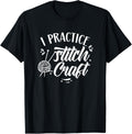 I Practice Stitch Craft Hobby Knitting Yarn Knit Knitter Yarn Supply | Premium Quality | Best Seller Choice