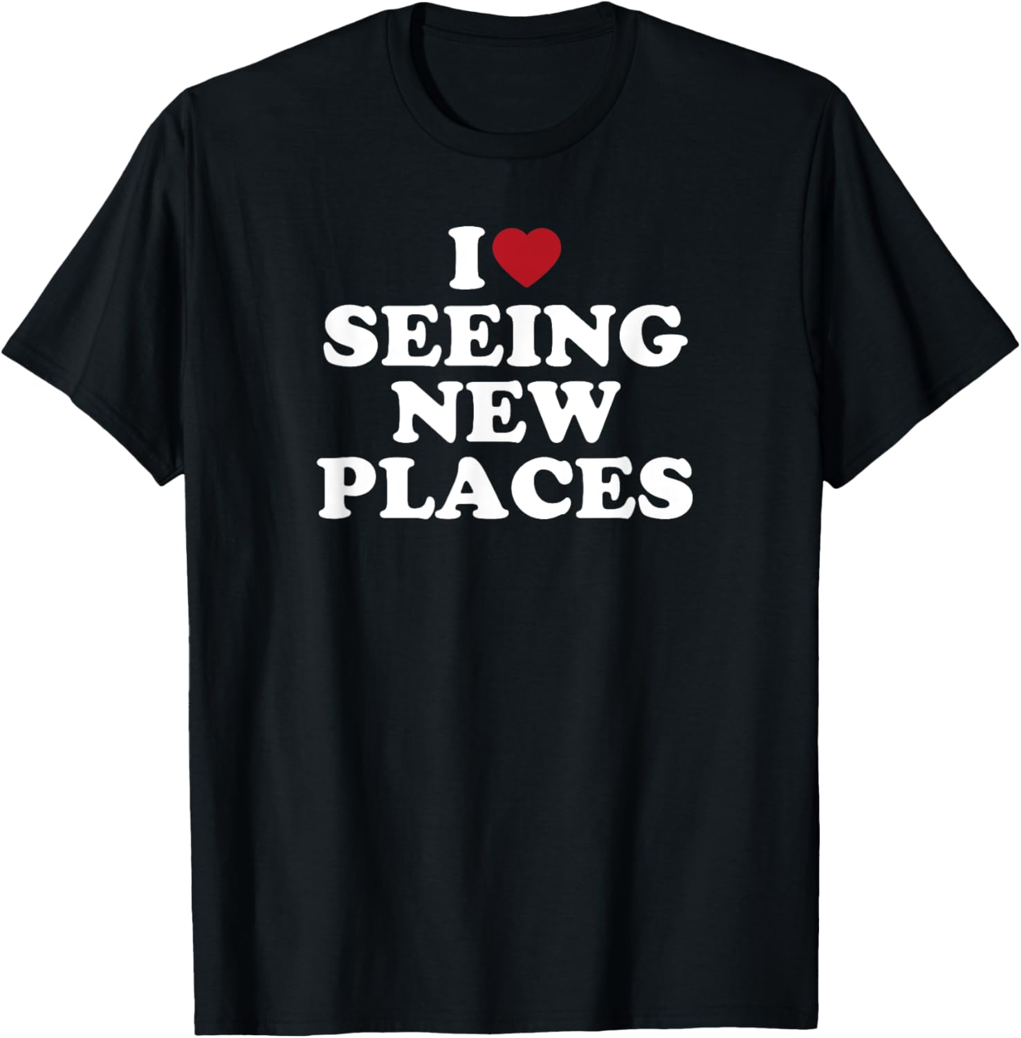 I Love Seeing New Places Adventure Retro Travel Apparel | Top Conversion Title | Top Rated Comfort