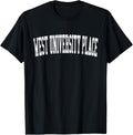 Vintage West University Place TX Distressed White Varsity St Apparel | US Viral Pick | Perfect Gift Choice