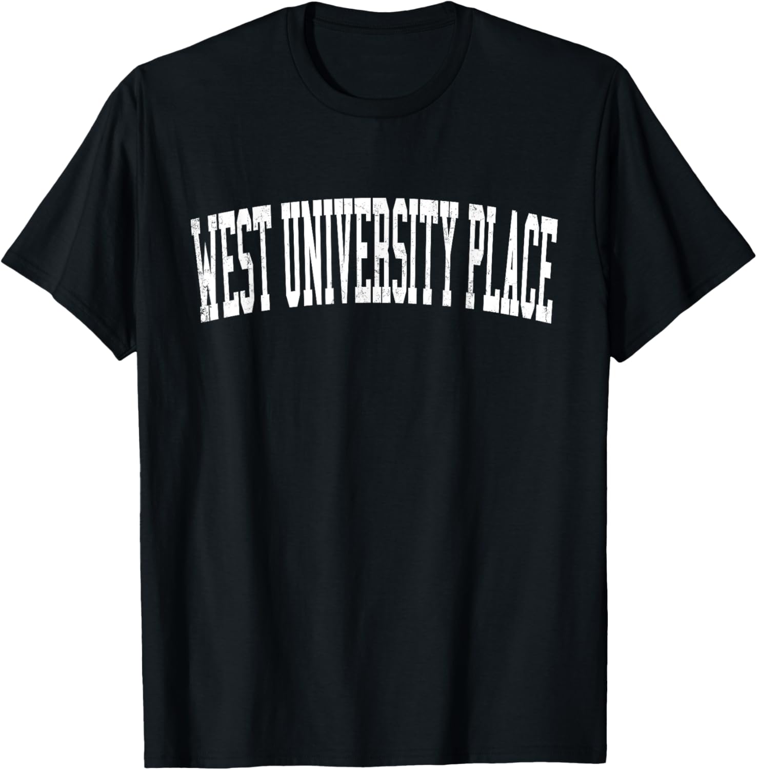 Vintage West University Place TX Distressed White Varsity St Apparel | US Viral Pick | Perfect Gift Choice