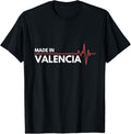 Made In Valencia Spain Espana Place Of Birth Heartbeat Apparel | Top Conversion Title | Top Rated Comfort