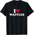 I Love Waffles I Heart Waffles Lover Maker Apparel | Best Seller Pick | Perfect Gift Idea