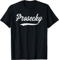 Distressed Script Michael Prosecky Prospect Baseball Fan Apparel | Premium Quality