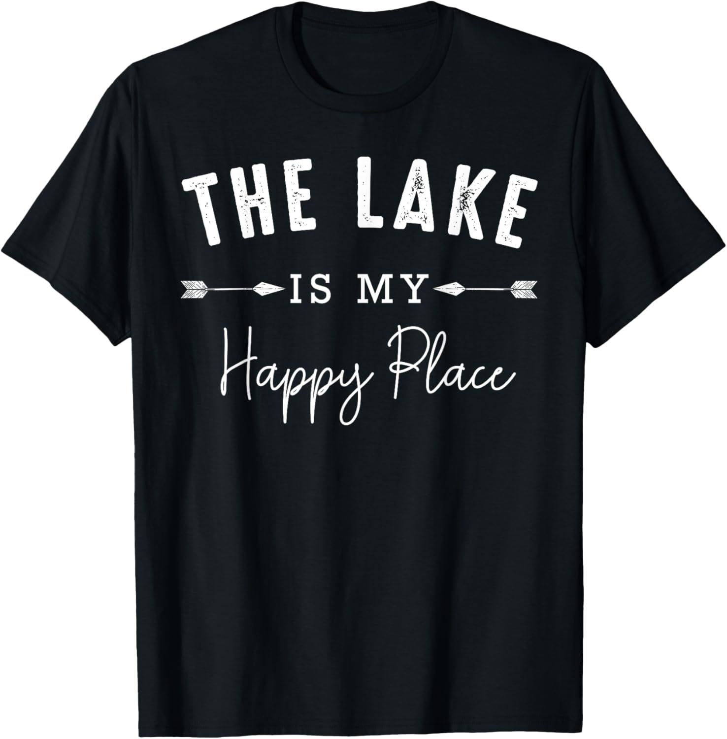 The Lake Is My Happy Place Camping Fishing Boating Nature Apparel | Premium Quality | High CTR Boost