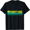 Green Retro County Cork Tourist Places City In Ireland UK Apparel | Top Conversion Title | Top Rated Comfort