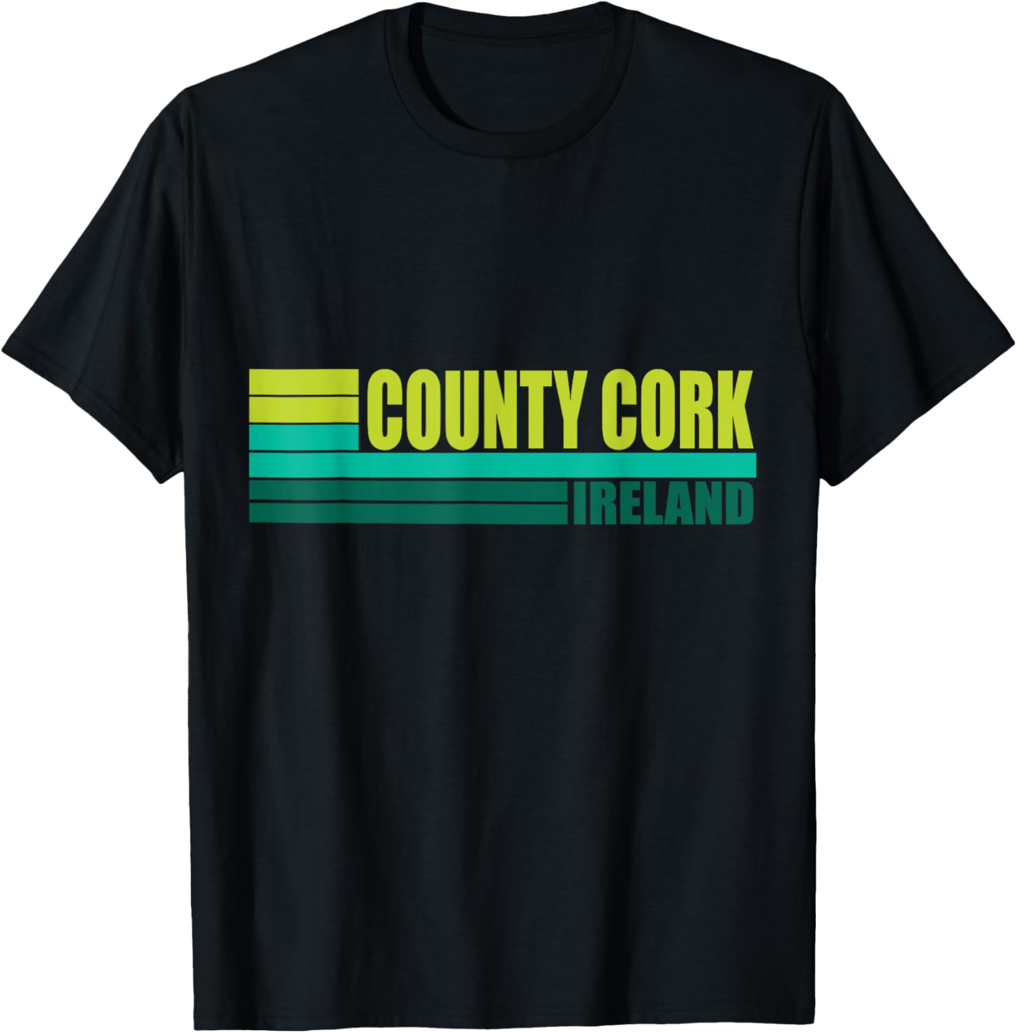 Green Retro County Cork Tourist Places City In Ireland UK Apparel | Top Conversion Title | Top Rated Comfort