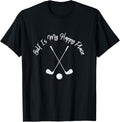 Golf is my happy place love to golf tee Apparel | Trending 2025 | Perfect Gift Choice
