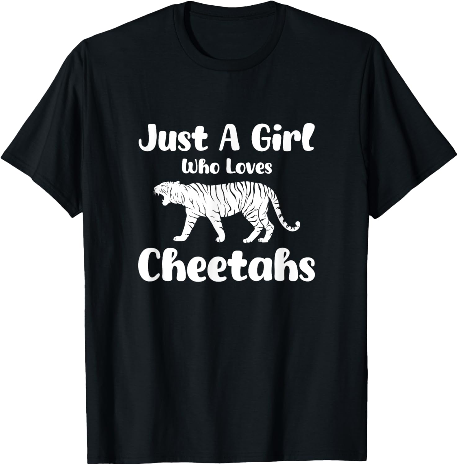 Funny Cheetah For Girls Just A Girl Who Loves Cheetahs Apparel Viral TikTok Find Gift Ready