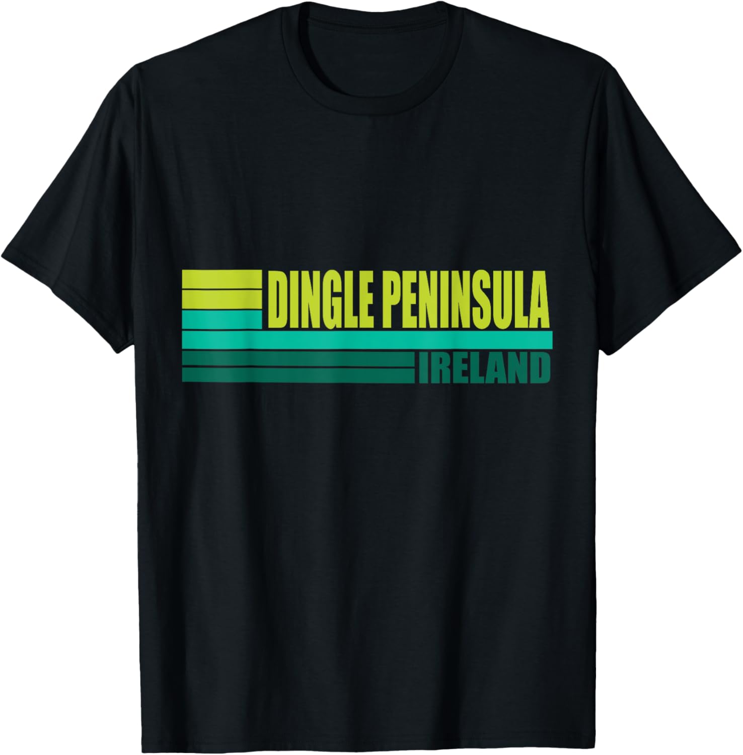 Green Retro Dingle Peninsula Tourist Places City Ireland UK Apparel | Top Conversion Title | Customer Favorite