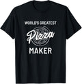 Worlds Greatest Pizza Maker - Pizza Baker Apparel | Best Seller Pick | Perfect Gift Idea