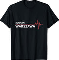 Made In Warszawa Place Of Birth City Apparel | Bestseller Style | Perfect Gift Choice