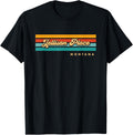 Vintage Sunset Stripes Jellison Place, Montana Apparel | Premium Quality | Perfect Gift Choice