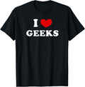 I Love Geeks, I Heart Geeks Apparel | Premium Quality