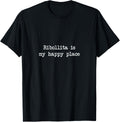 Ribollita is my happy place Funny Ribollita Minimalist Apparel | Bestseller Style | Aesthetic Casual Look