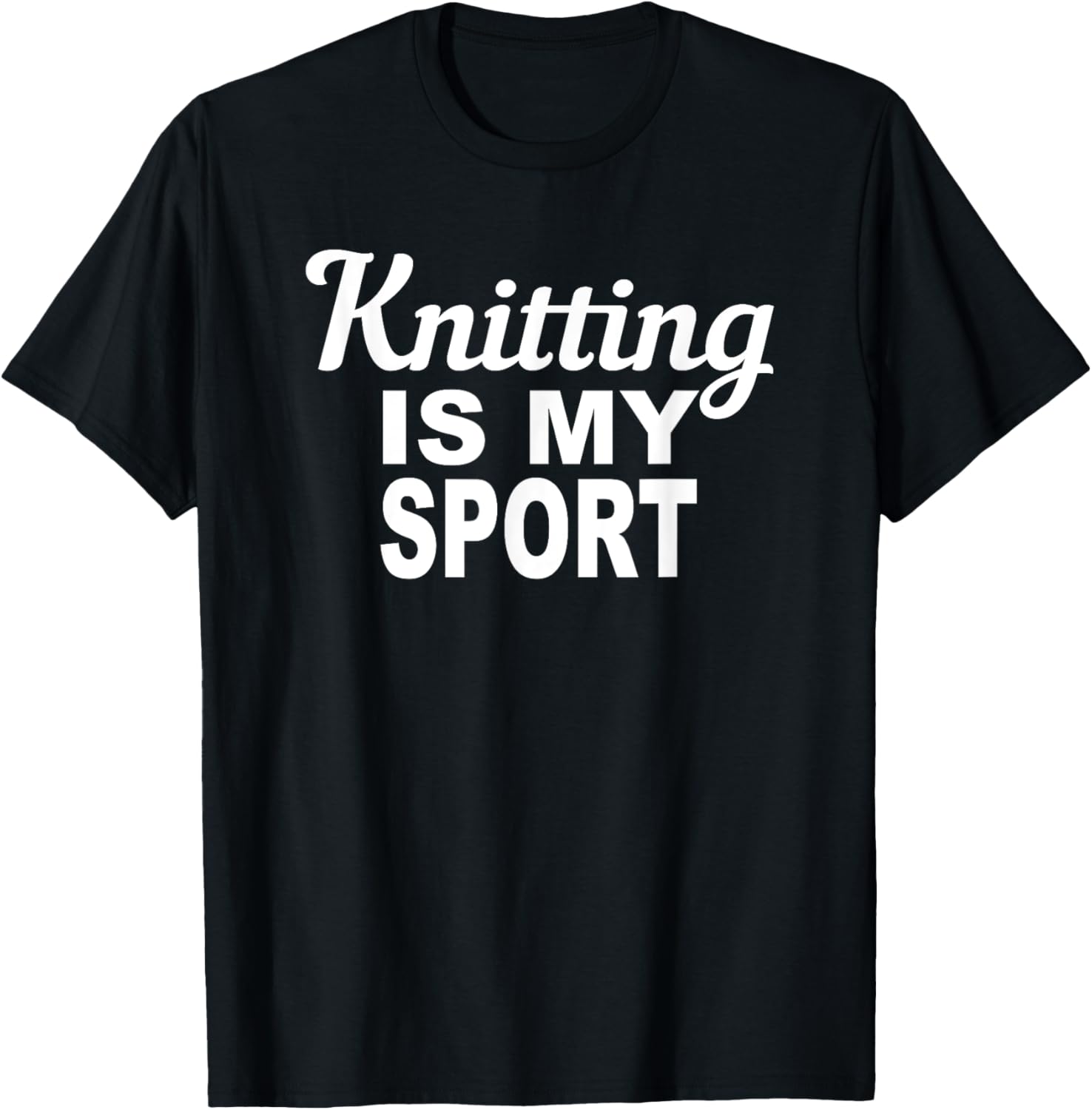 Knitting Is My Sport Sarcastic Crafty Yarn Ball Love Yarn Supply | Top Rated | Customer Favorite