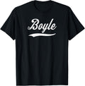 Distressed Script Michael Boyle Prospect Baseball Fan Gear Apparel | Premium Quality