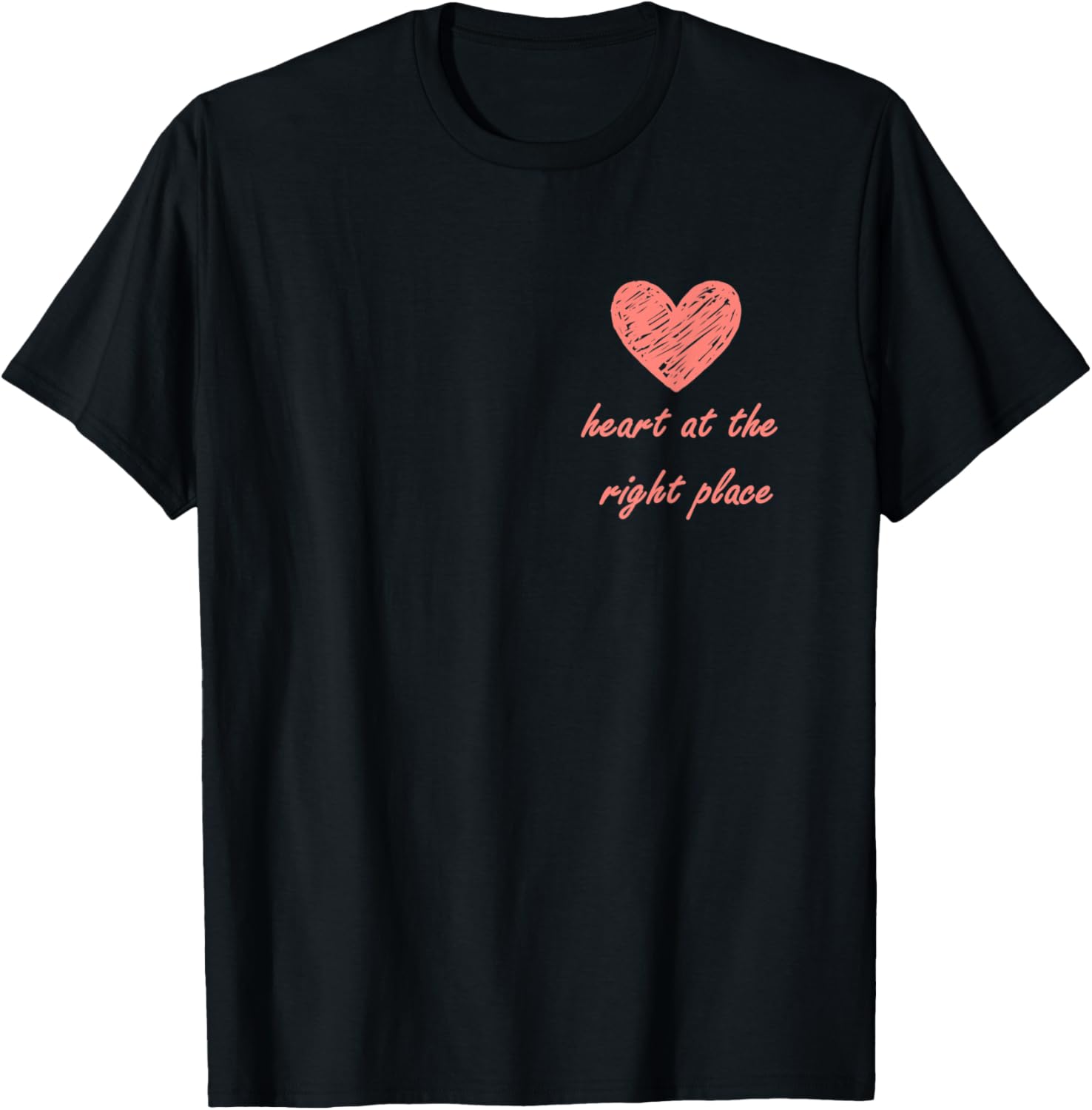 Heart at the Right Place Apparel | Google Shopping Optimized | Aesthetic Casual Look