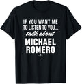 Talk About Michael Romero Prospect Baseball Fan Gear Apparel | US Best Seller