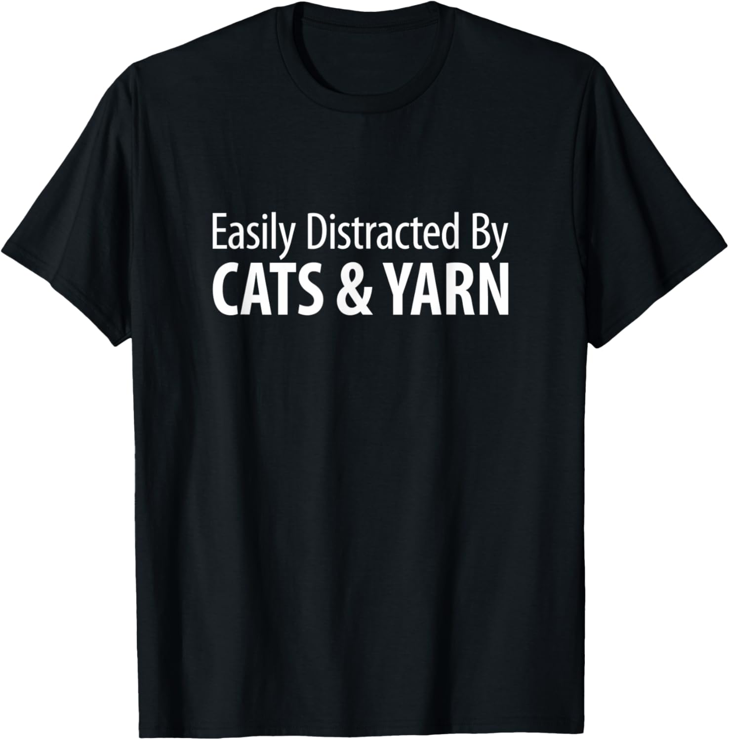 Easily Distracted By Cats & Yarn - Yarn Supply | Trending 2025 | Best Seller Choice