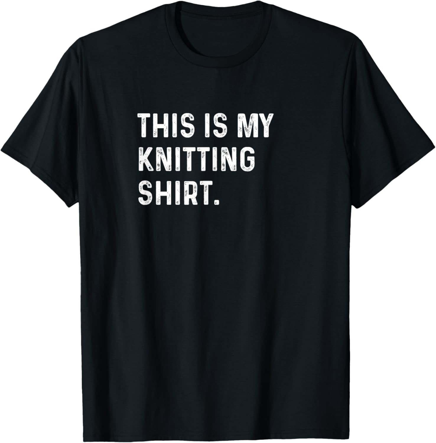 This Is My Knitting Shirt - Knit Yarn Arts Crafts T-Shirt | Viral US Pick | Best Seller Choice
