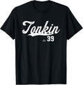Distressed Swoosh Michael Tonkin Minnesota Baseball MLBPA Apparel | Everyday Casual Wear