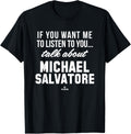 Talk About Michael Salvatore Prospect Baseball Fan Gear Apparel | Perfect Gift Idea