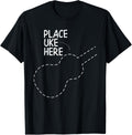 Place Uke Here Funny Ukulele Player Apparel | Top Conversion Title | Daily Wear Essential
