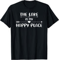 The lake is my happy place - Boating Apparel | US Viral Pick | Perfect Gift Choice