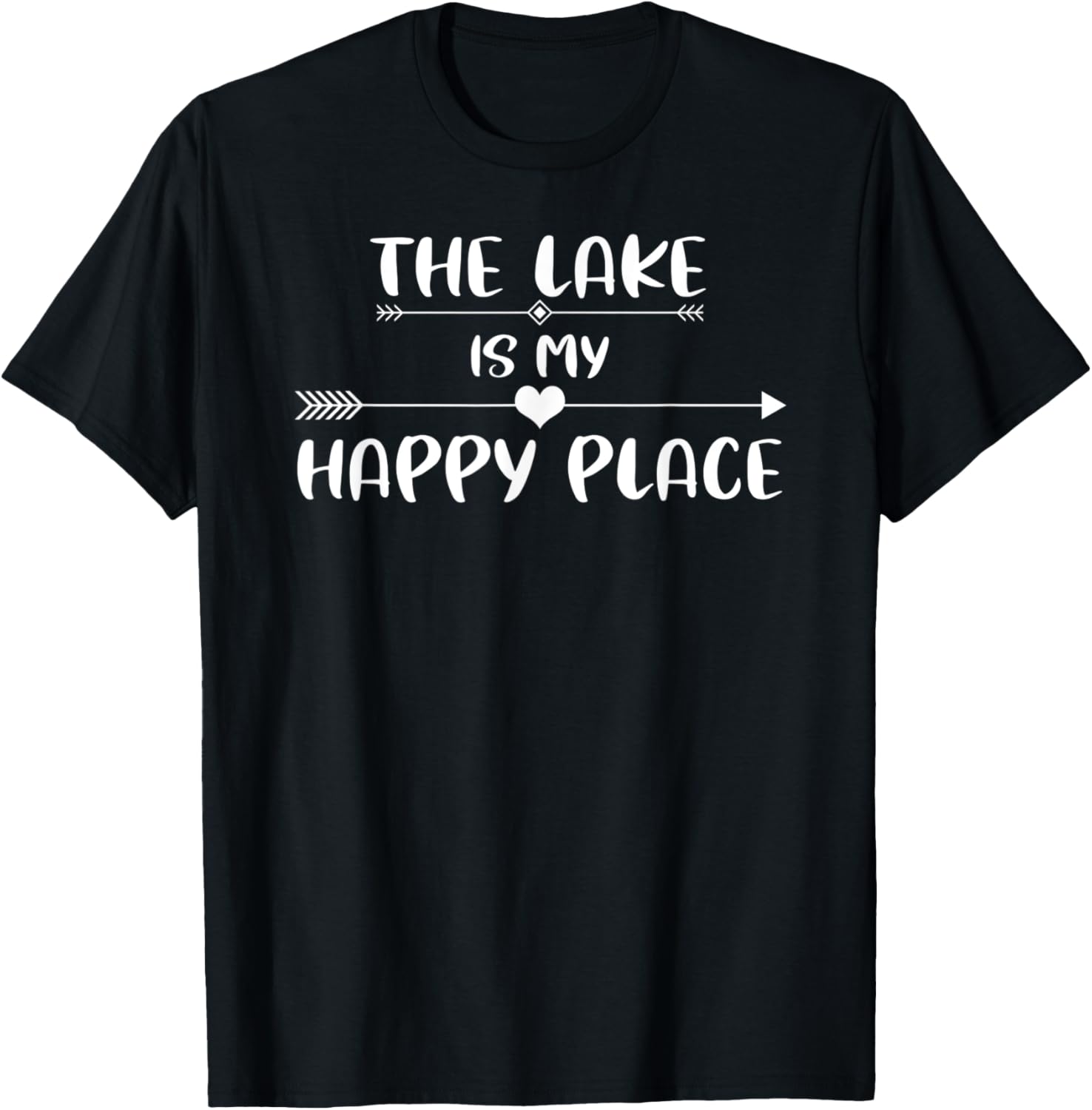 The lake is my happy place - Boating Apparel | US Viral Pick | Perfect Gift Choice