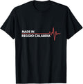 Made In Reggio Calabria Italy Italia Place Of Birth Heartbea Apparel | US Viral Pick | Top Rated Comfort
