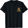 Letter A Leopard Print Initial Monogram Cheetah Pattern Apparel Comfort Fit Fan Favorite