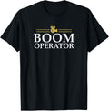 Boom Operator Film-Crew Filmmaker Apparel | Premium Quality | Comfort Daily Wear