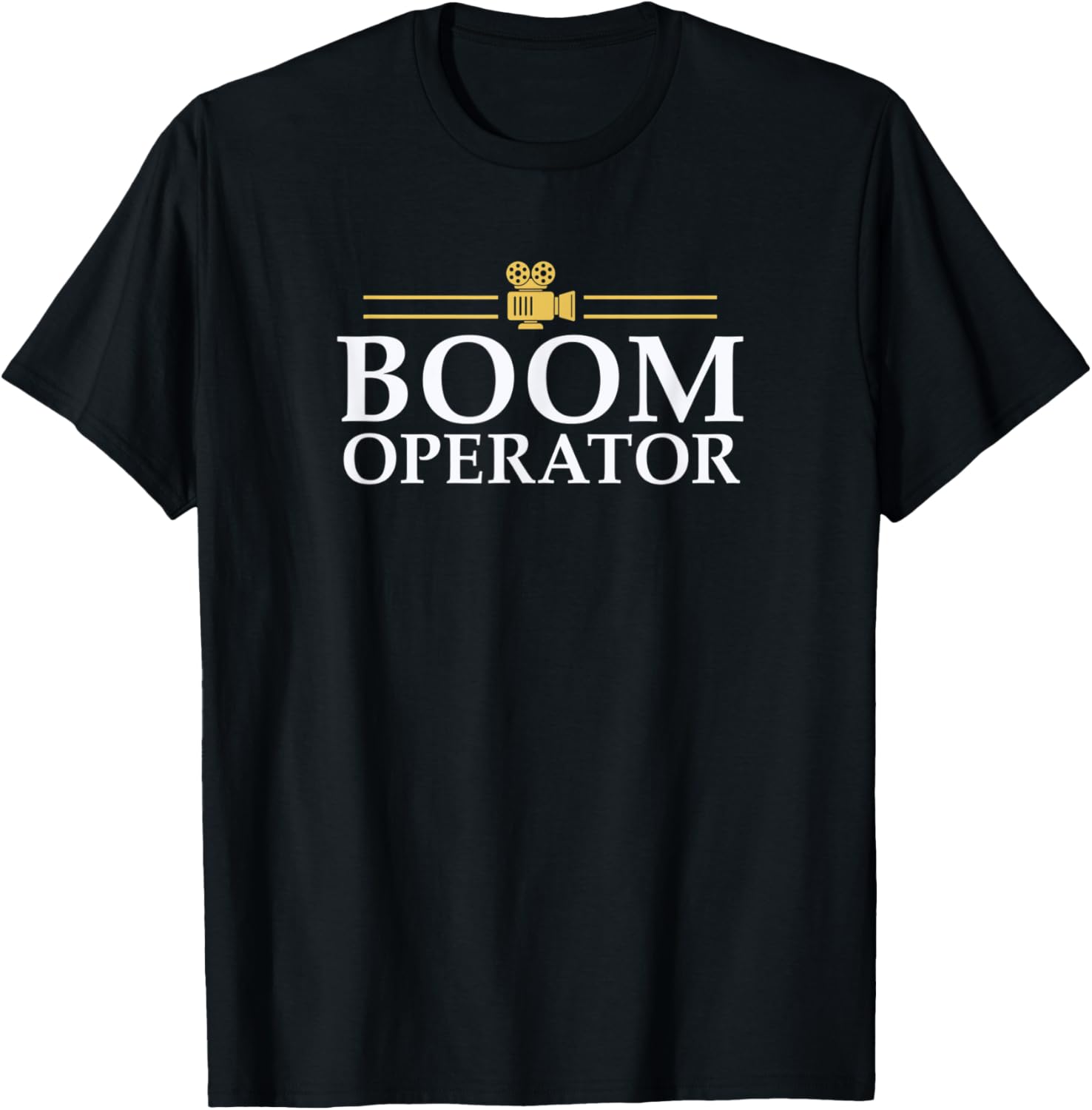 Boom Operator Film-Crew Filmmaker Apparel | Premium Quality | Comfort Daily Wear