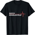Made In Douglasville Georgia USA Place Of Birth Apparel | High Search Volume | Daily Wear Essential