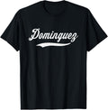 Distressed Script Michael Dominguez Prospect Baseball Fan Apparel | Premium Quality
