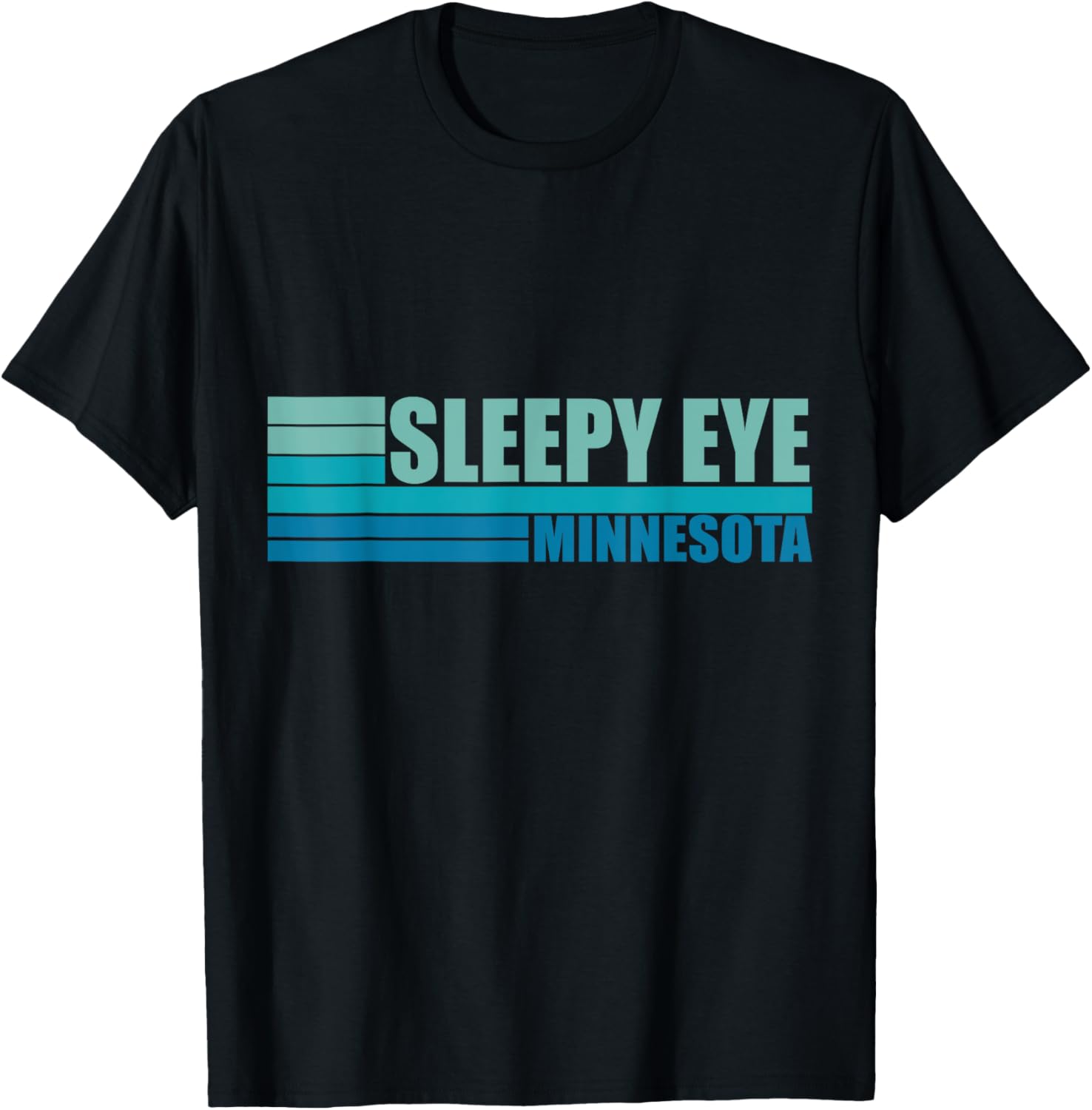 Blue Vintage Sleepy Eye City Fun Real Place in Minnesota MN Apparel | High Search Volume | Aesthetic Casual Look
