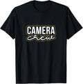Camera Crew Cameraman Camera Operator Film Maker Apparel | Premium Quality | Must-Have Style