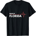 Born In Florida Heartbeat Place Of Birth Apparel | Premium Quality | High CTR Boost
