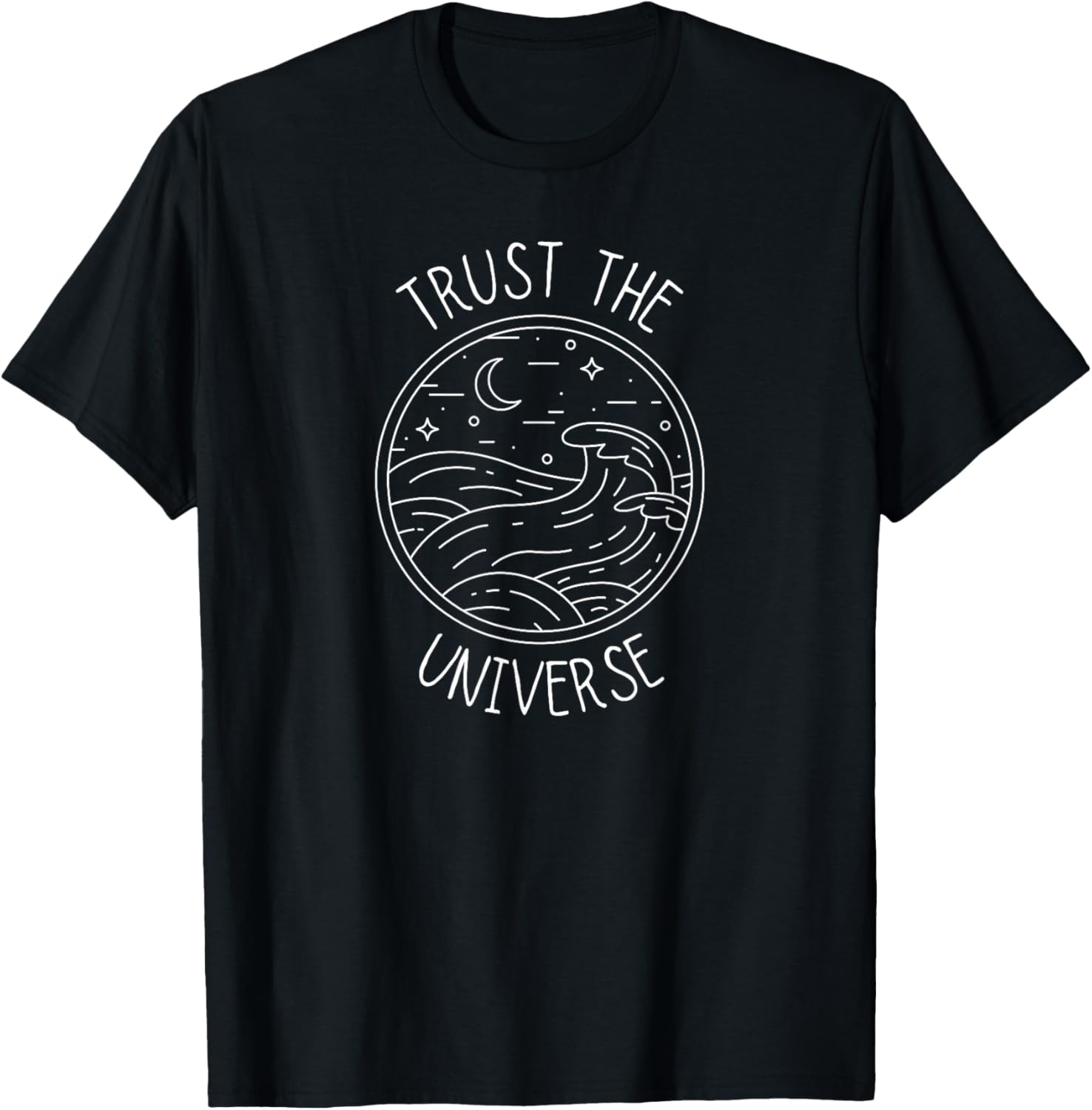Trust The Universe Inspirational Spiritual Positive Vibes Apparel | Premium Quality