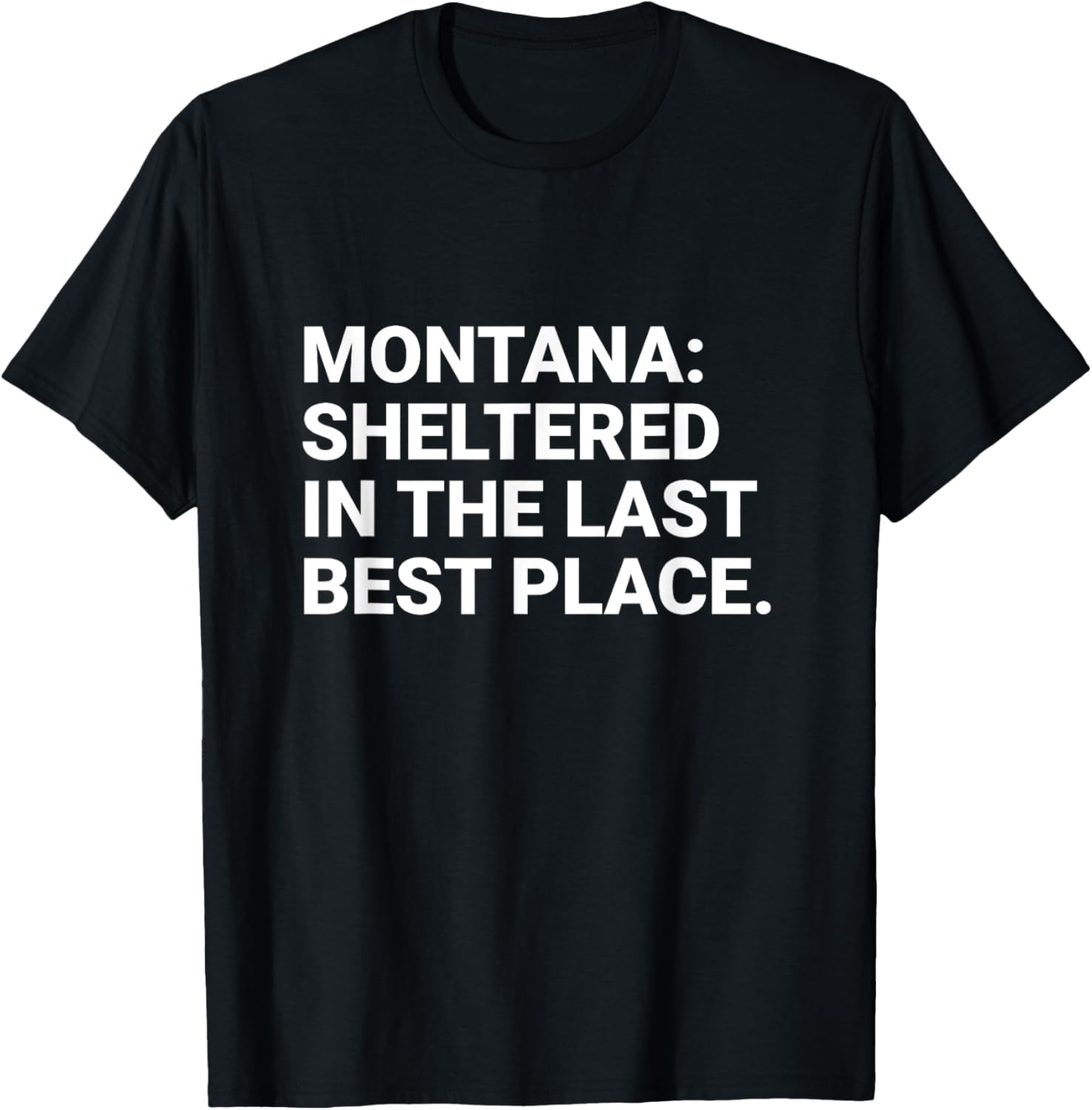Montana Sheltered in the Last Best Place Apparel | Top Conversion Title | Aesthetic Casual Look