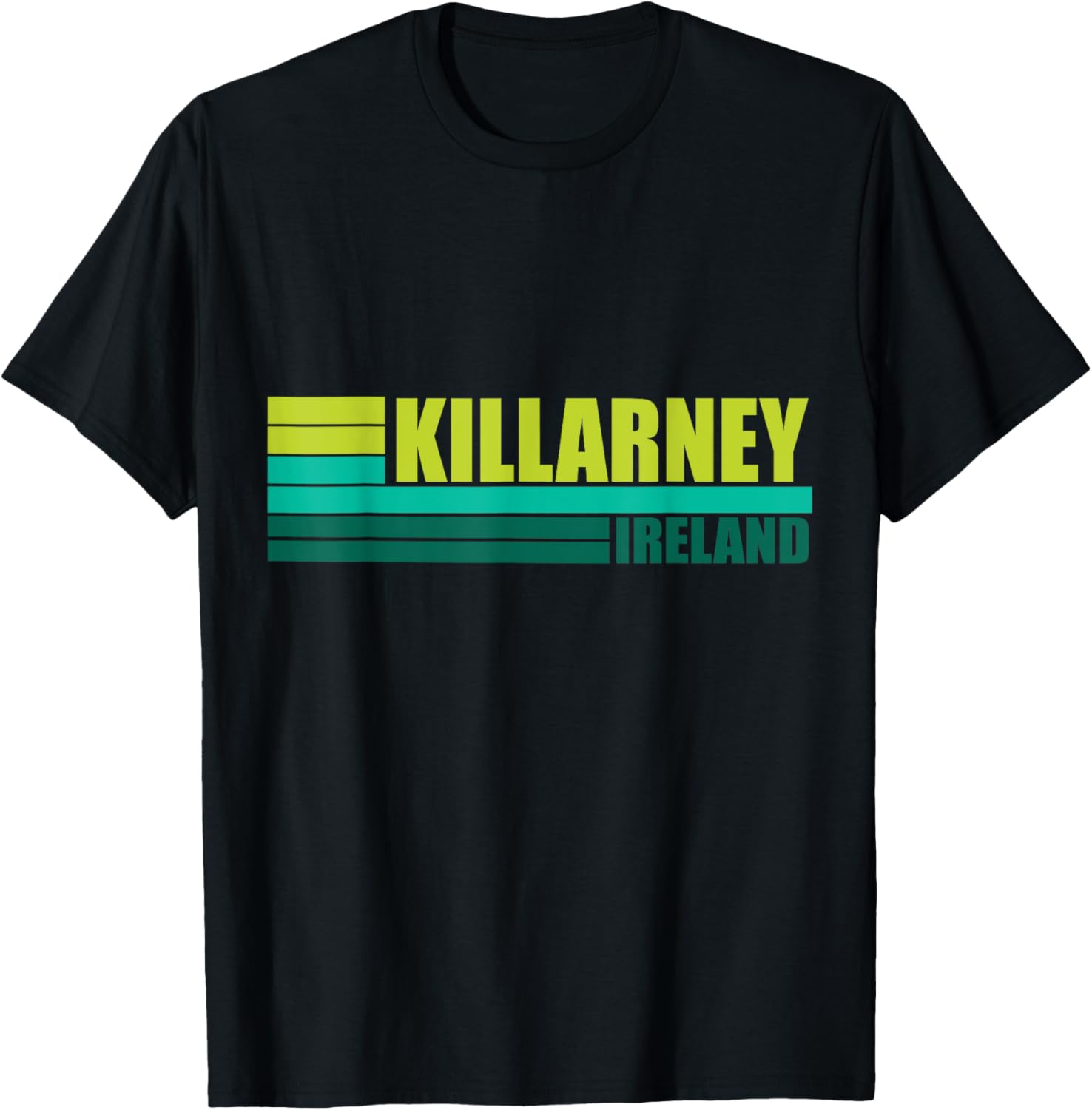 Green Retro Killarney City Village Tourist Places Ireland UK Apparel | Google Shopping Optimized | High CTR Boost