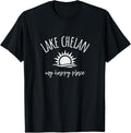 Lake Chelan WA Boating Fishing Camping Happy Place Apparel | Google Shopping Optimized | Aesthetic Casual Look