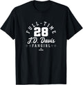 Full-Time JD Davis Fangirl MLBPA New York Baseball Player Apparel | Best Seller Pick