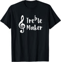 Funny Musician Gift Music Trouble Treble Maker Shirt T-Shirt | Best Seller Pick | Aesthetic Fit