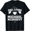 This Girl Loves Michael McGreevy Prospect Baseball Fan Gear Apparel | Perfect Gift Idea