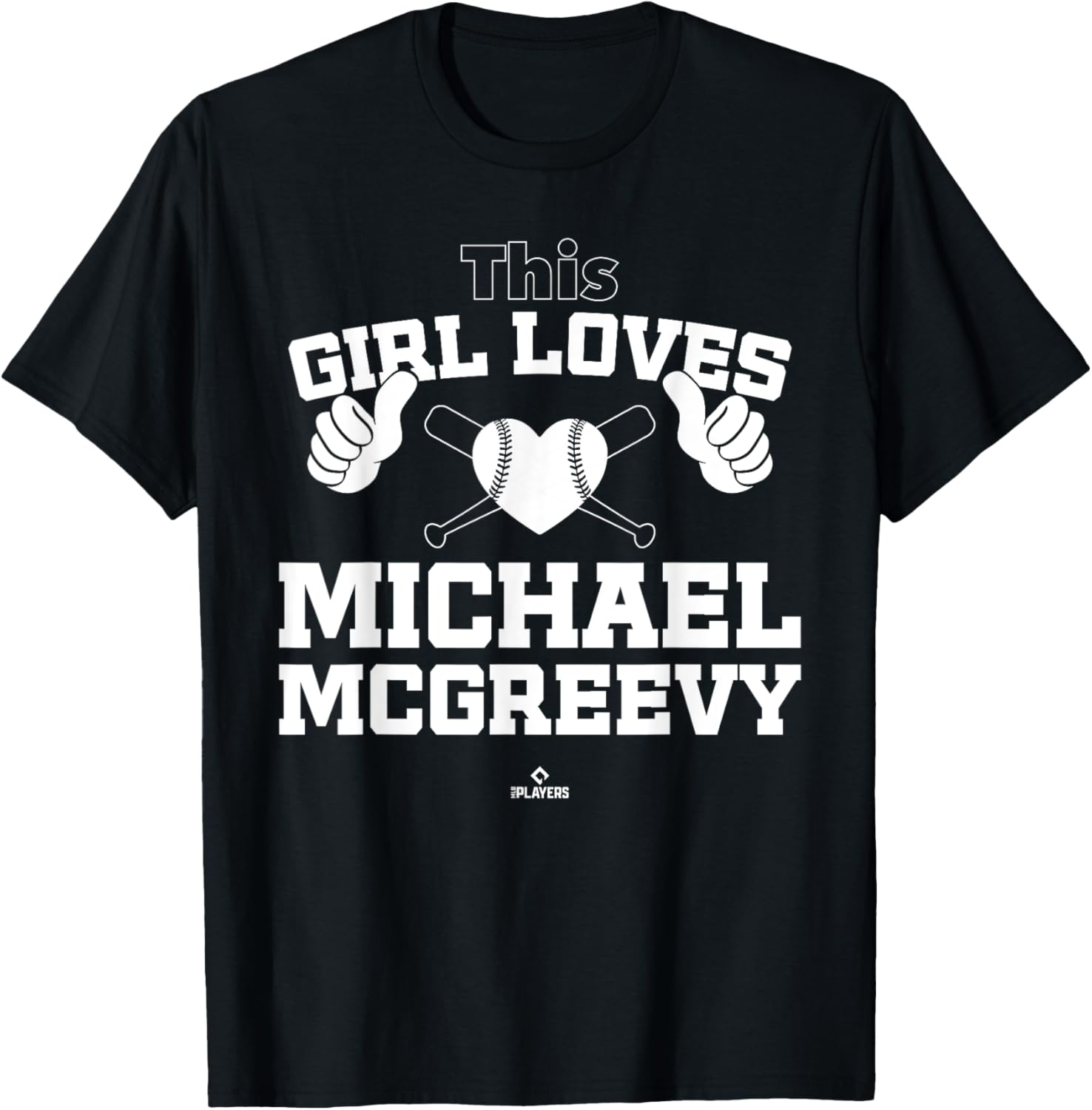 This Girl Loves Michael McGreevy Prospect Baseball Fan Gear Apparel | Perfect Gift Idea