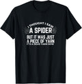 I Thought I Saw a Spider But it Was Just a Piece of Yarn Men Yarn Supply | Premium Quality | Perfect for Crafters