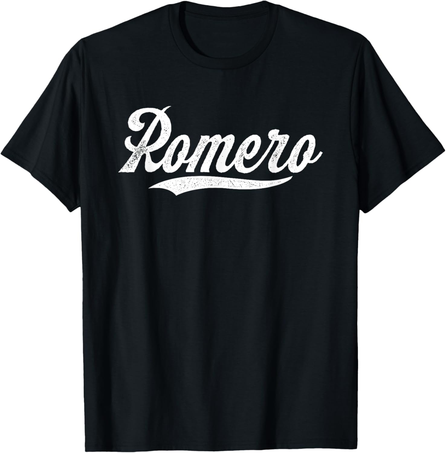 Distressed Script Michael Romero Prospect Baseball Fan Gear Apparel | Viral Streetwear Style