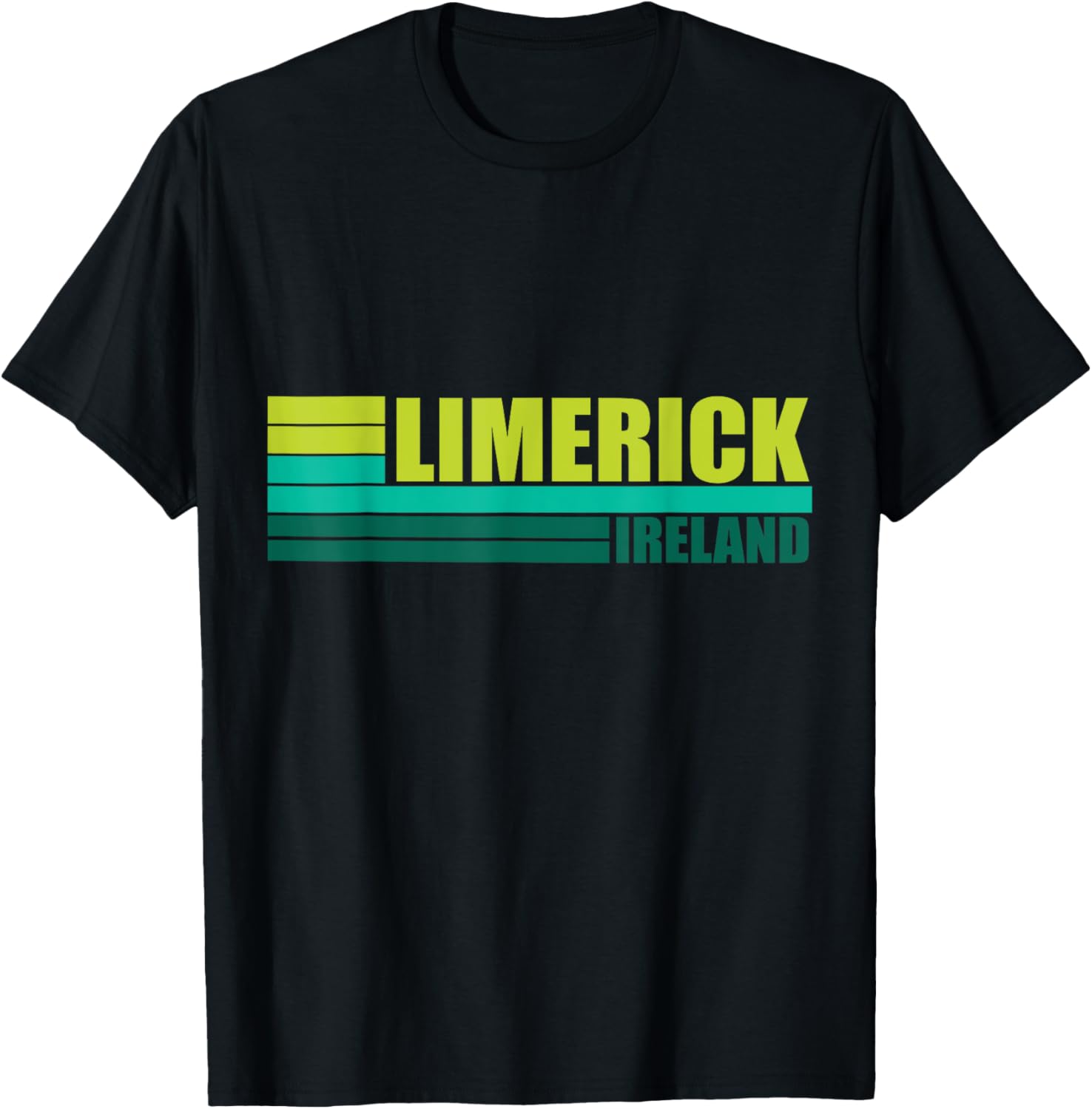 Green Retro Limerick City Village Tourist Places Ireland UK Apparel | US Viral Pick | High CTR Boost