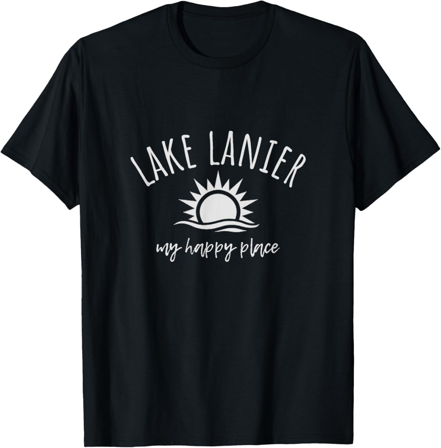 Lake Lanier My Happy Place GA Boating Fishing Camping Apparel | US Viral Pick | Top Rated Comfort